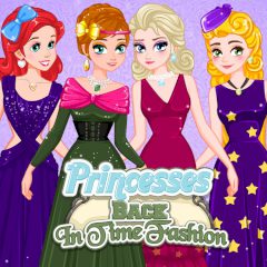 Princesses Back in Time Fashion