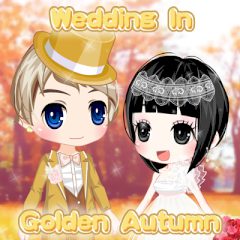 Wedding in Golden Autumn