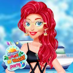 Princesses Summer #Vacay Party - Jogos na Internet