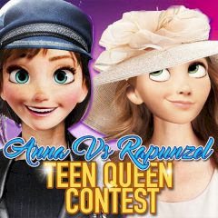 Anna vs Rapunzel: Teen Queen Contest