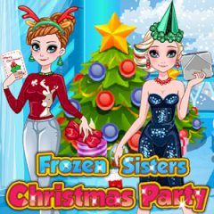 Frozen Sisters Christmas Party