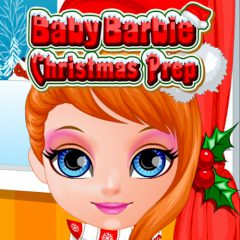 Baby Barbie Christmas Prep
