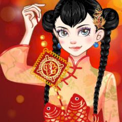 Chinese Spring Festival Dress up