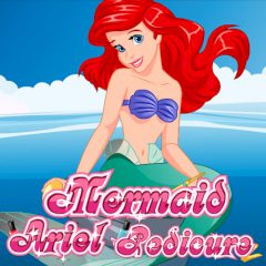 Mermaid Ariel Pedicure