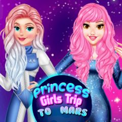 Princess Girls Trip to Mars