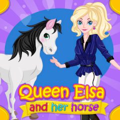 Queen Elsa and her Horse