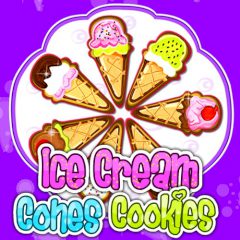 Ice Cream Cone Cookies 