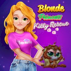 Blonde Princess Kitty Rescue