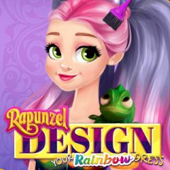 Rapunzel Design Your Rainbow Dress