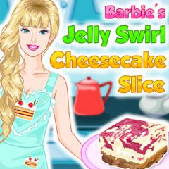 Barbie's Jelly Swirl Cheesecake Slice