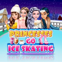 Princesses Go Ice Skating