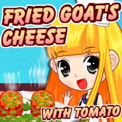 Fried Coat's Cheese with Tomato