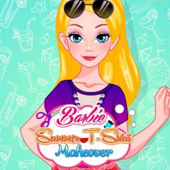 Barbie Summer T-shirt Makeover