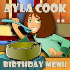 Ayla Cook: Birthday Menu