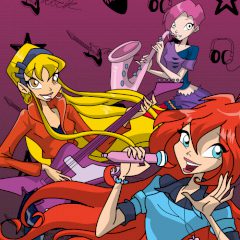 Winx Club Rock Star: Coloring