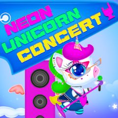 Neon Unicorn Concert