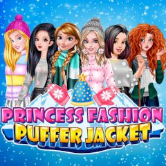 Princesses Fashion Puffer Jacket