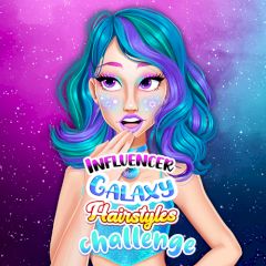 Influencer #Galaxy Hairstyle Challenge