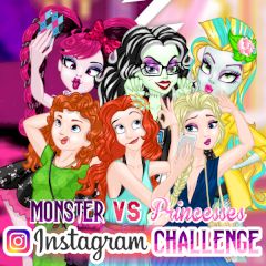 Monster vs Princesses Instagram Challenge