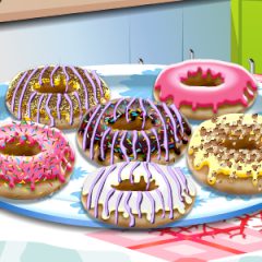 SARA'S COOKING CLASS: CHRISTMAS DOUGHNUT COOKIES jogo online gratuito em