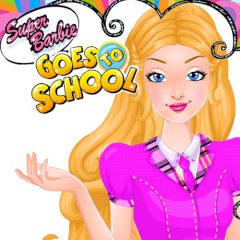 Super Barbie Goes to School