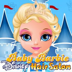 Baby Barbie Disney Hair Salon