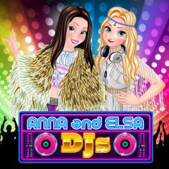 Anna and Elsa DJs