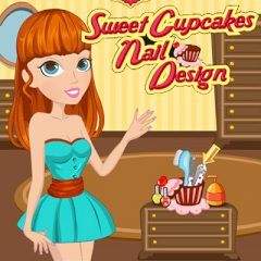 Sweet Cupcake Nail Design
