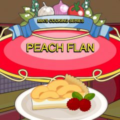Peach Flan