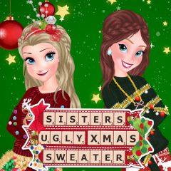 Sisters Ugly Xmas Sweater