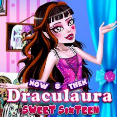 Now & Then Draculaura Sweet Sixteen