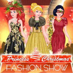 Princesses Christmas Fashion Show