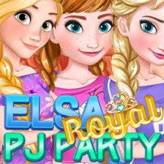 Elsa Royal PJ Party