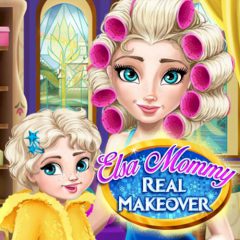 Elsa Mommy Real Makeover