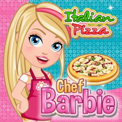 Chef Barbie. Italian Pizza