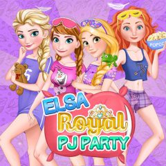 Elsa Royal PJ Party